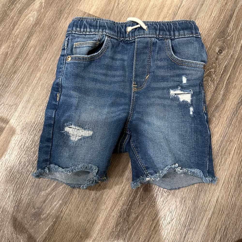 Old Navy Distressed Blue Kids Shorts